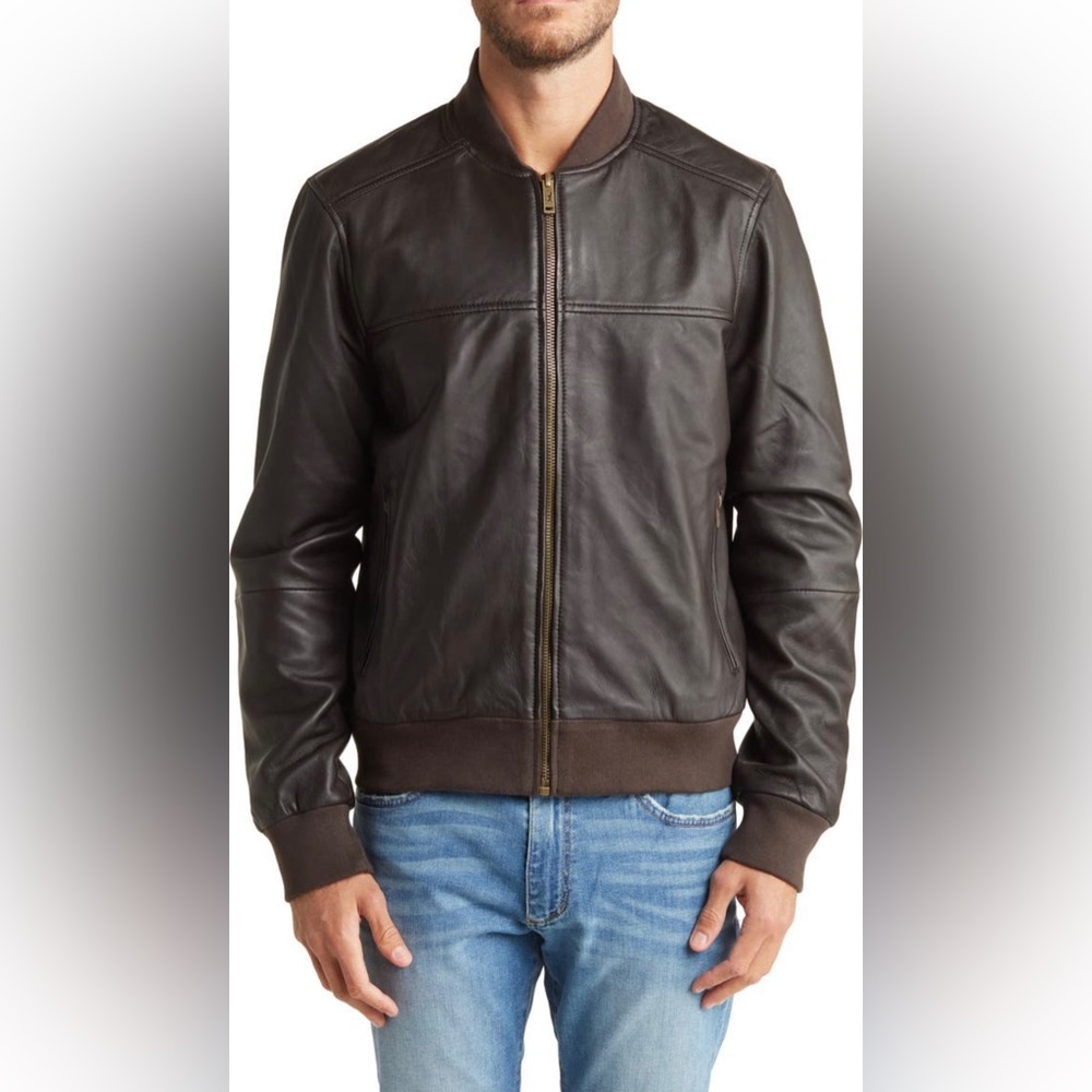 Rodd & Gunn Clova Bay Leather Jacket